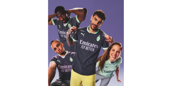 AC MILAN Uusi Second Away pelipaidat